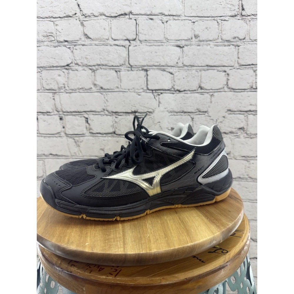 Mizuno Wave Supersonic Black‎ Gold Volleyball Shoe Enerzy Technology Women's 10